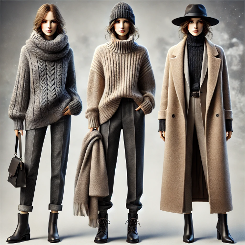 풀오버 스웨터 겨울 레이어드룩