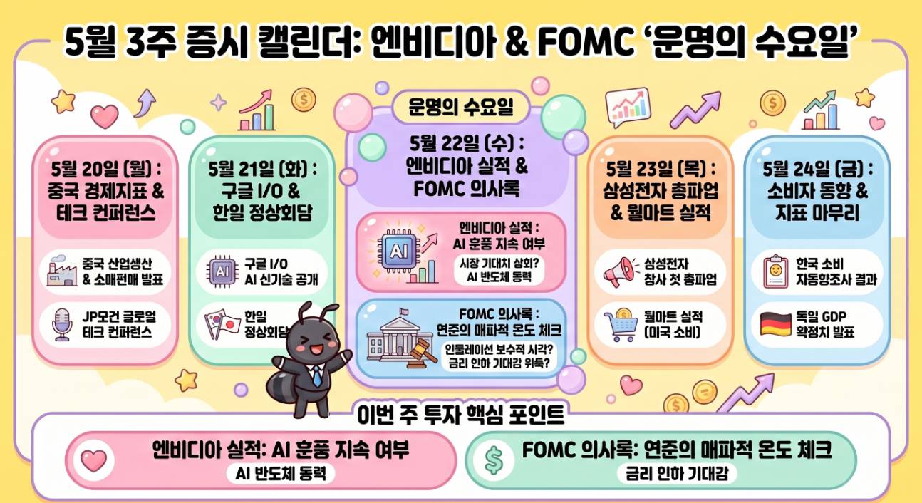 5월 3주 증시일정