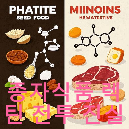 종자식품 렉틴 전투 진실