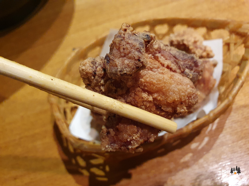 합정 우동카덴 치킨가라아게