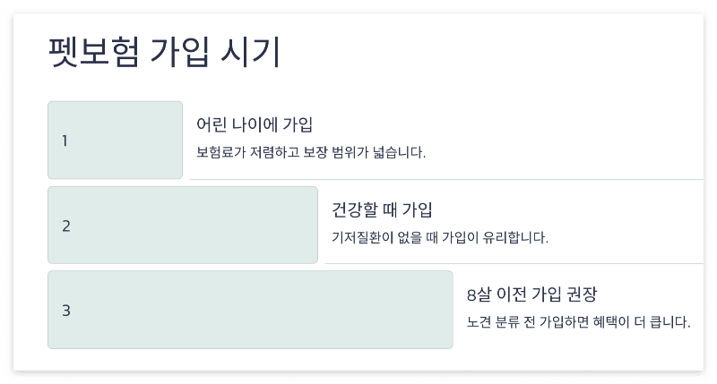 펫보험-가입시기