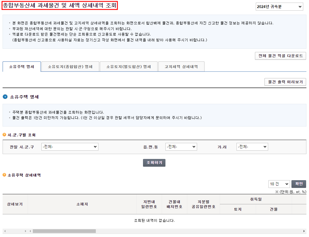종부세 과세대상