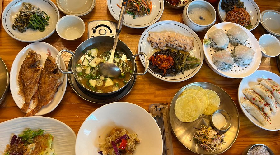 부산 기장 한정식집, 풍원장시골밥상집