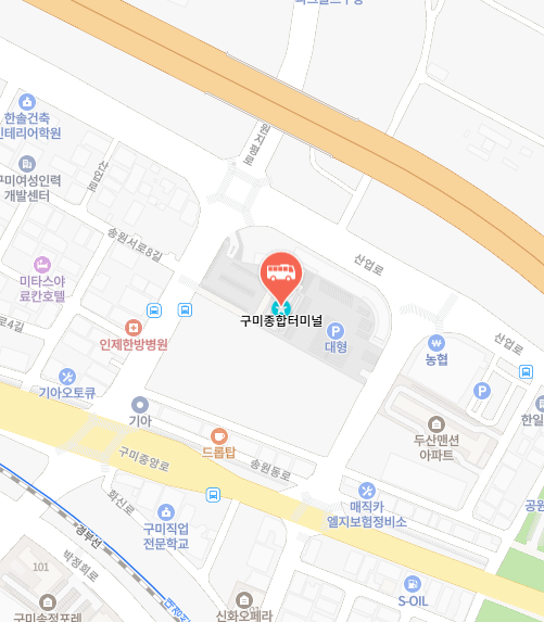 구미종합버스터미널 위치