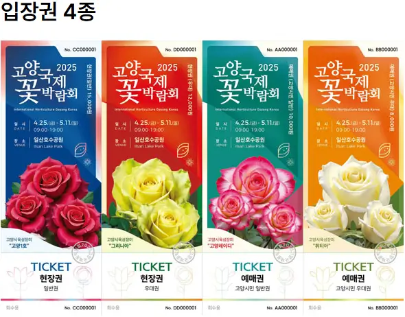 입장권4종