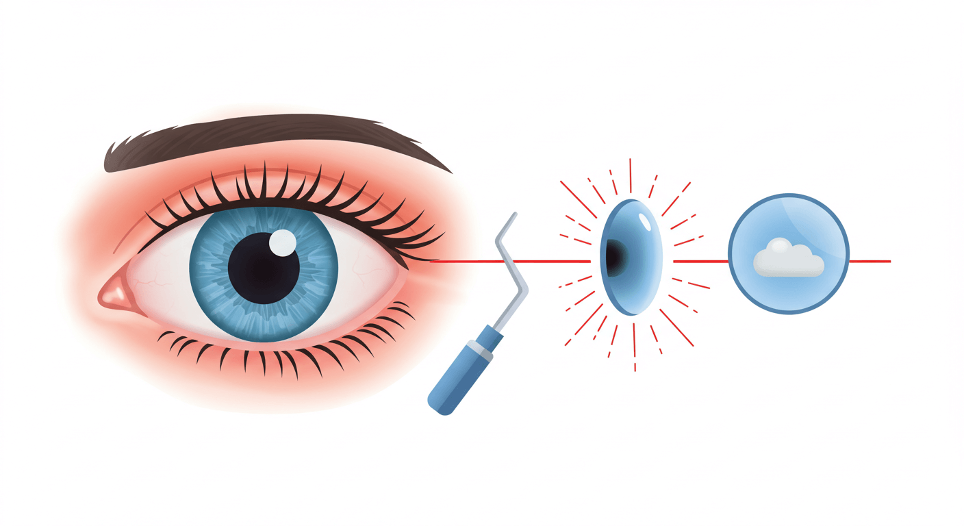 "백내장 수술의 최신 트렌드와 주의사항"에 대한 이미지입니다.
