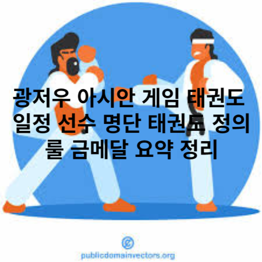 광저우 아시안 게임 태권도