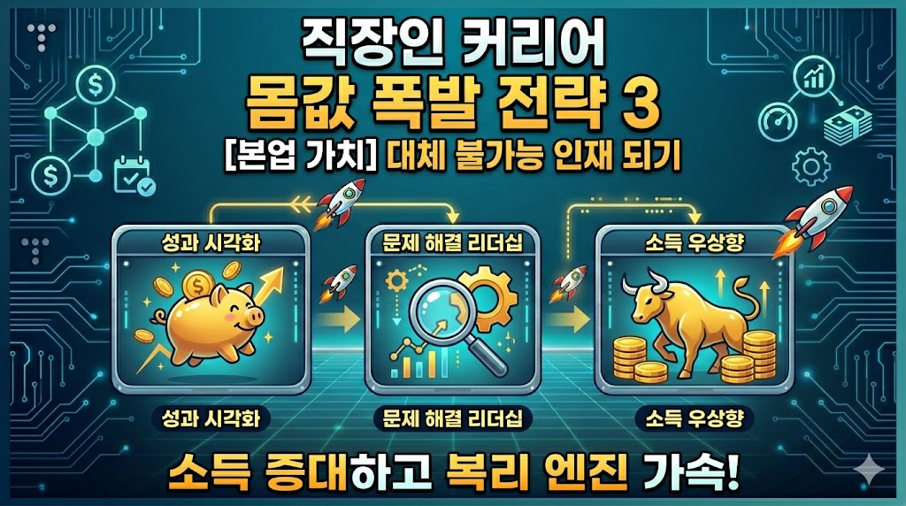 직장인 연봉 올리기