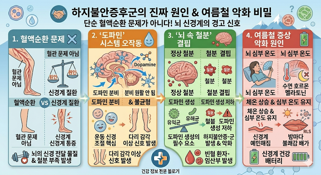 하지불안증후군의 원인