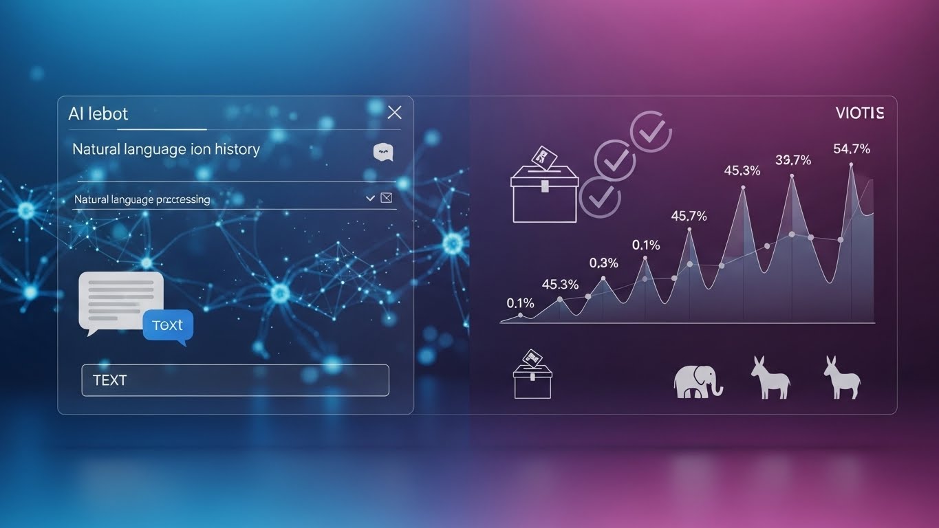AI 챗봇의 위험한 설득력: 유권자 지지 정당 25%를 바꾸는 'AI 민주주의'의 명과 암