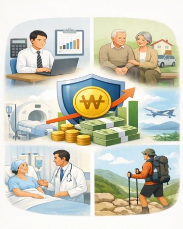 암보험 보장금액과 최대보장금액 기준을 설명하는 이미지6