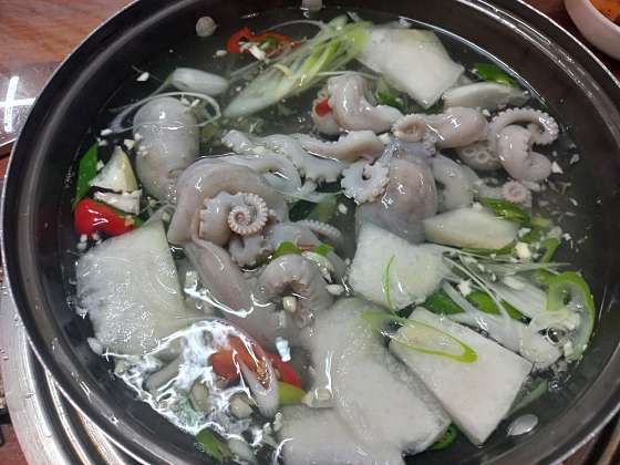 고두심이 좋아서 박속밀국낙지탕 원풍식당