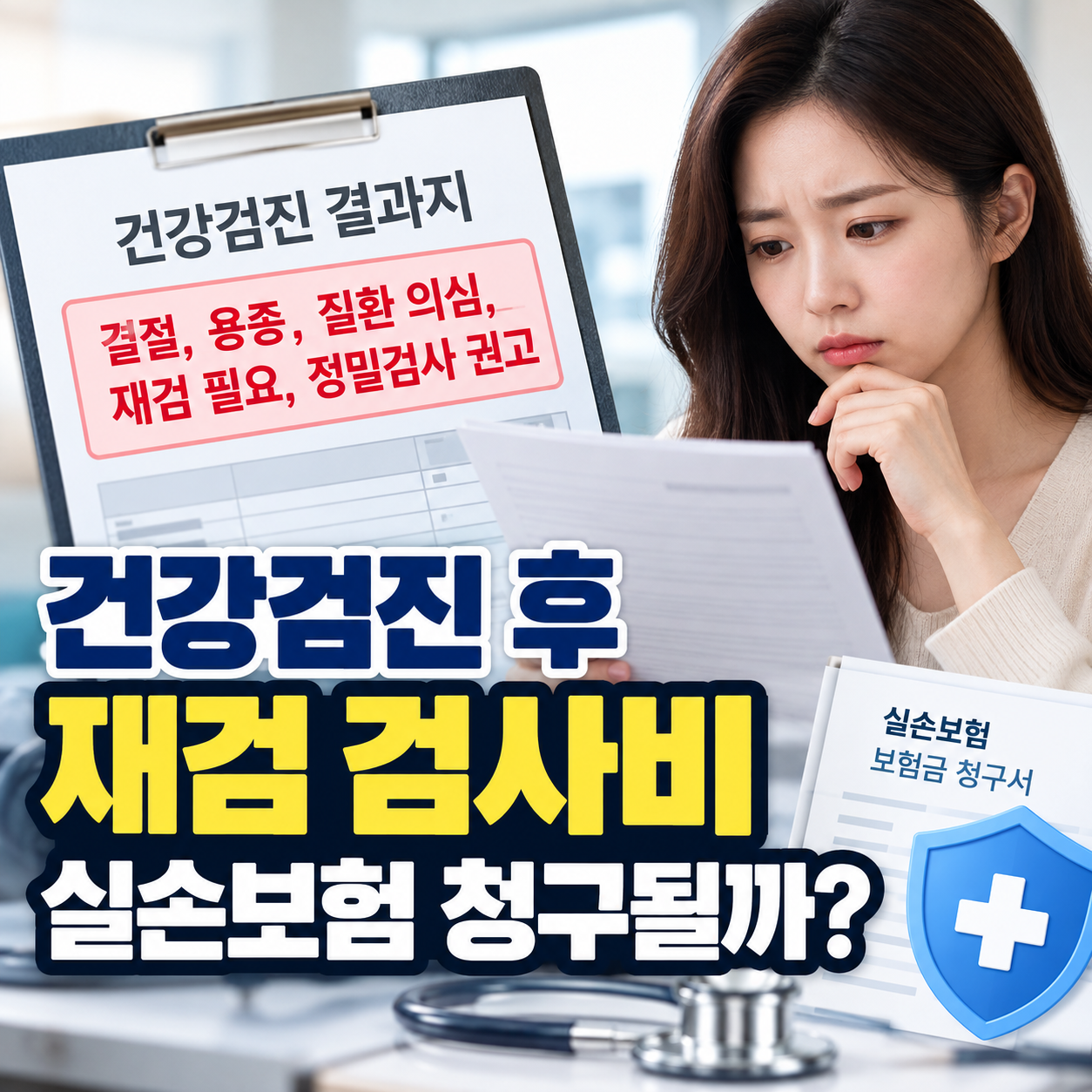 실손보험 건강검진 이상소견 보장