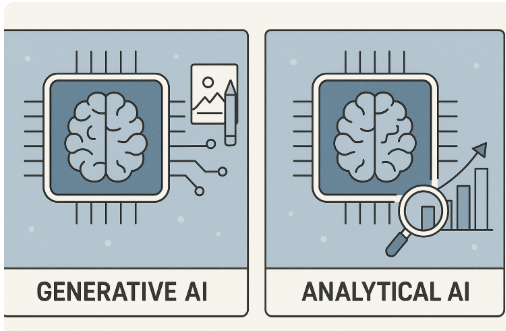 생성형과 분석형ai의 차이