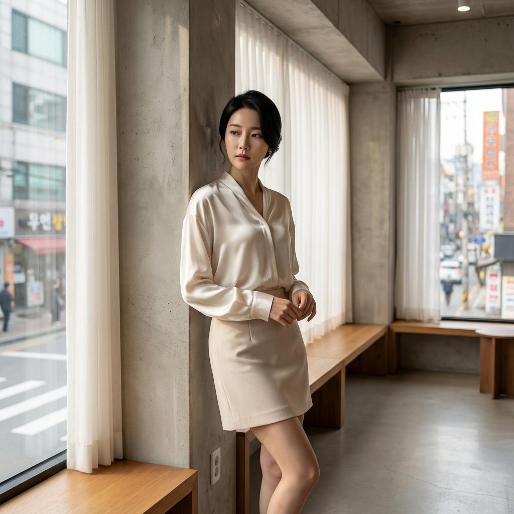 실크 블라우스 광택 살리는 올바른 세탁법