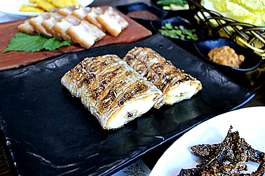 토끼와 거북이 음식- 갈치구이