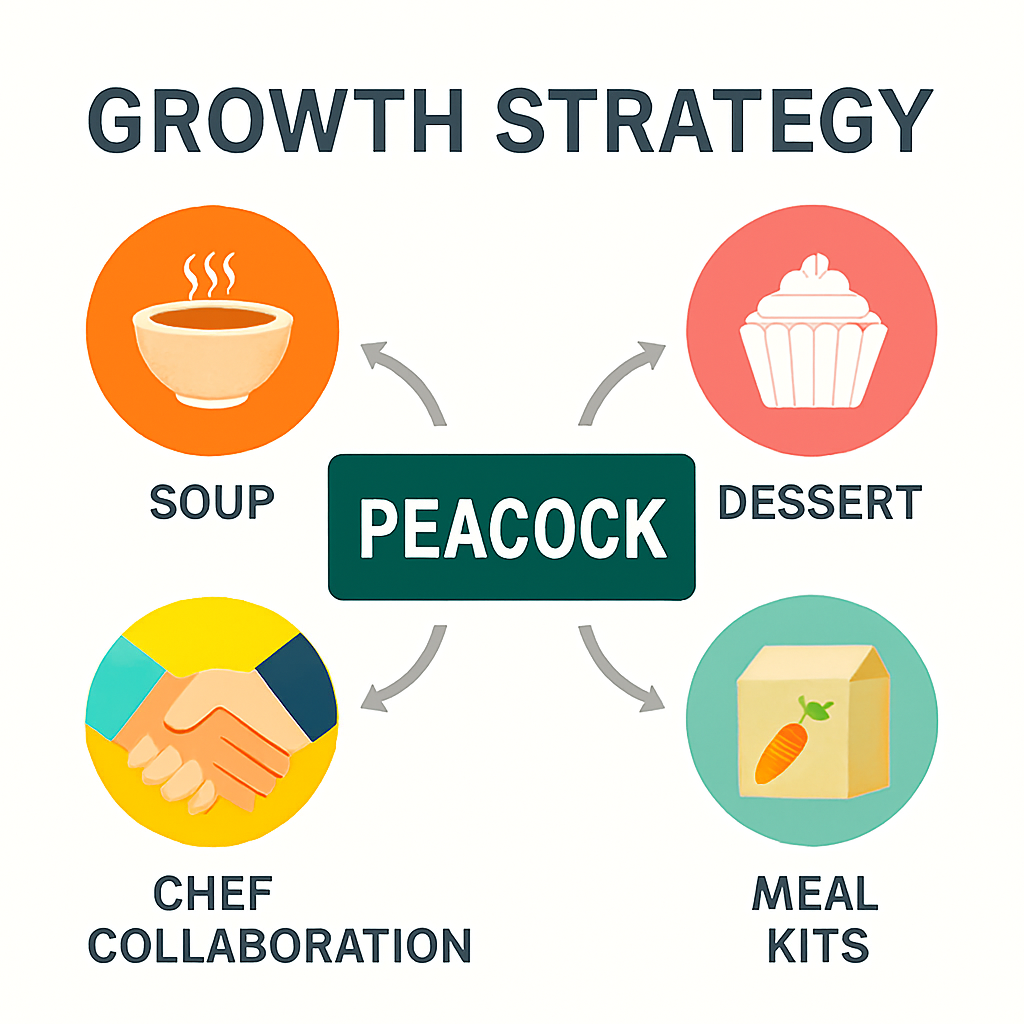 피코크 성장전략