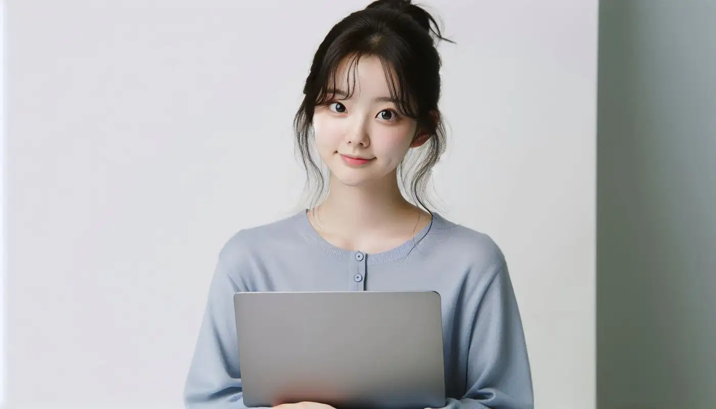 스테이킹-코인-순위를-알아보는-여성의-모습