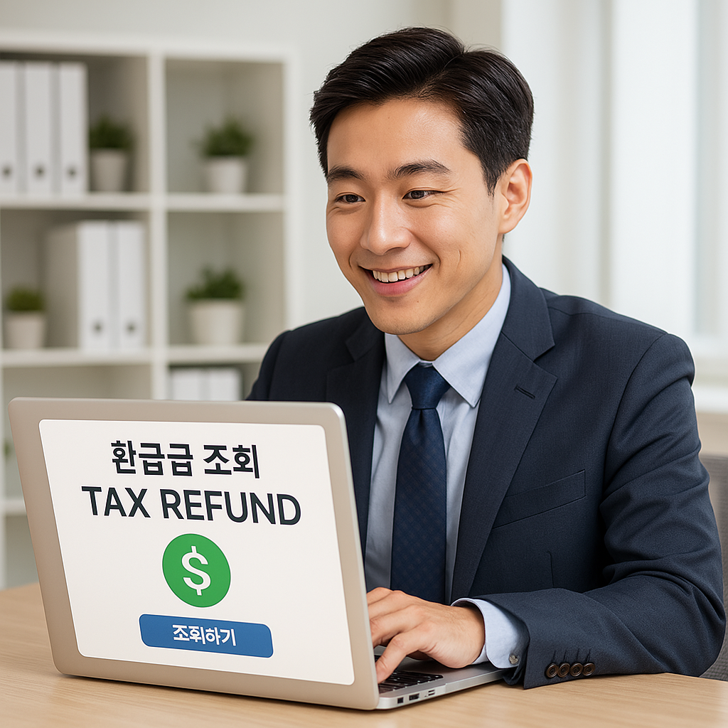 종합소득세 환급 원클릭 신청 방법 바로가기