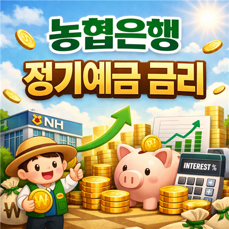 농협은행 정기예금 금리