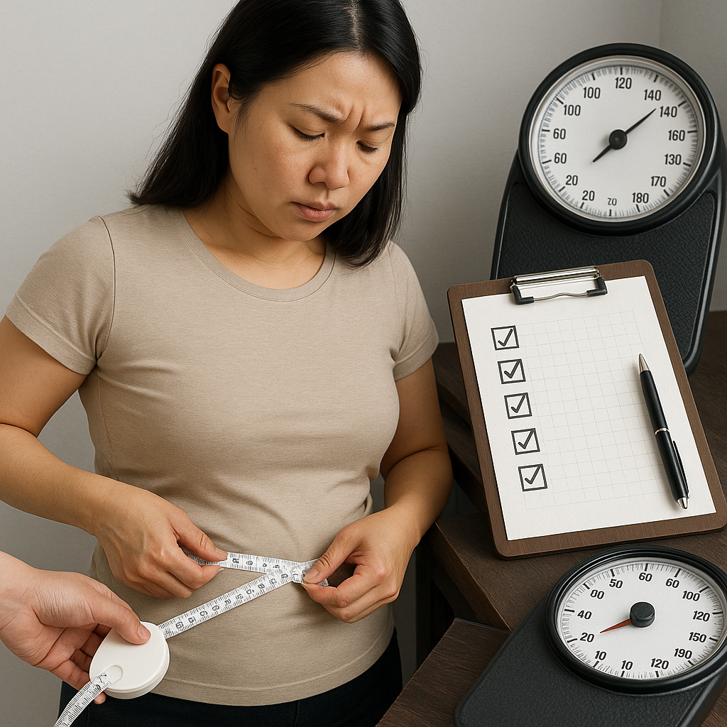 비만을 자가측정하는 과학적이고 정확한 방법