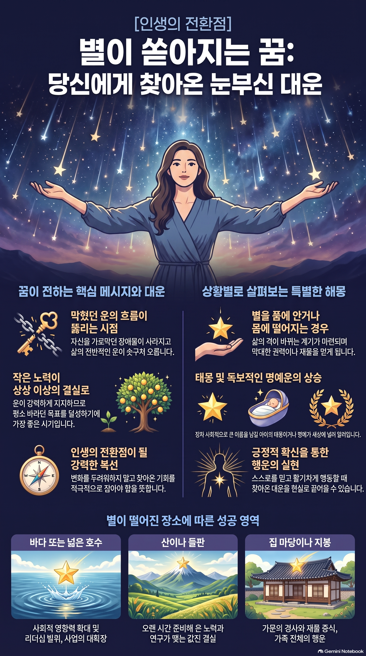 별이 쏟아지는 꿈