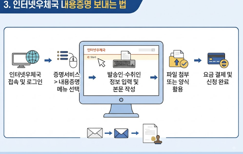 채무자에게 내용증명 보내는 방법