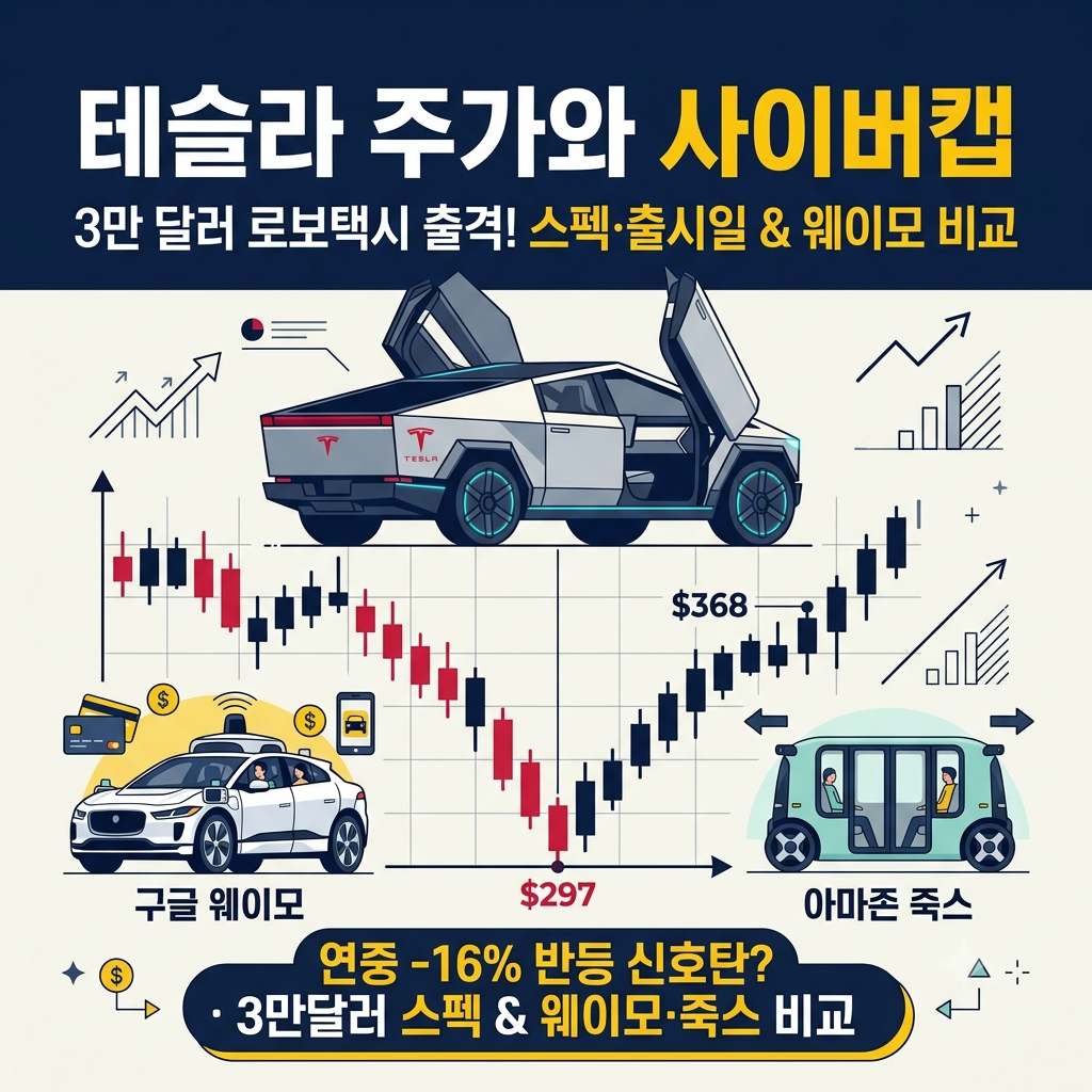테슬라 주가와 사이버캡