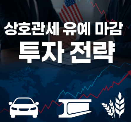 상호관세 유예 만료 임박, 관세 불확실성 속 투자 전략