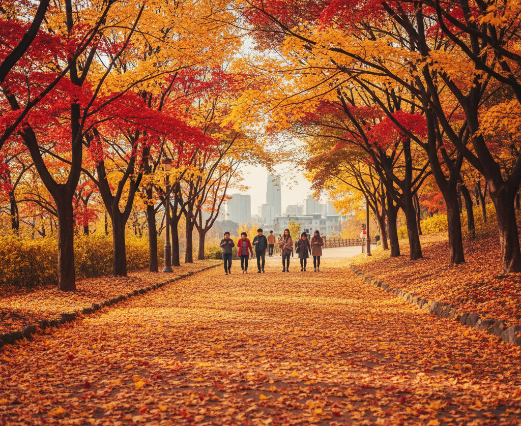 언제 갈까? 남산 단풍&middot;날씨 타이밍