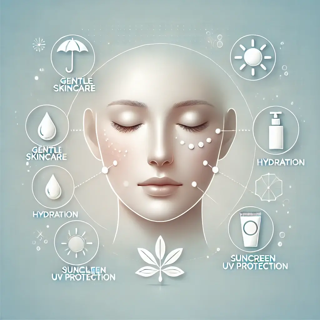 얼굴 간지러움 해결 방법