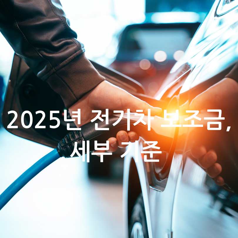 2025년 전기차 보조금