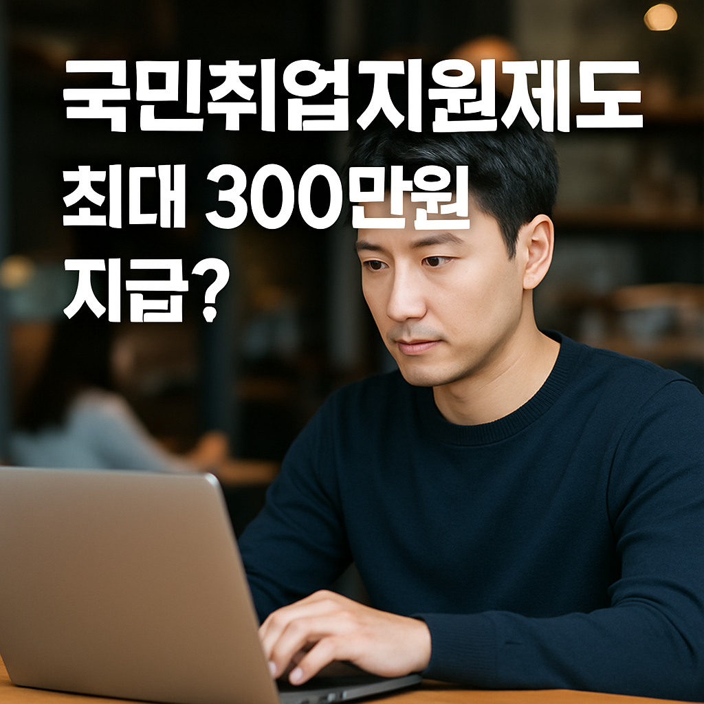 2025년 국민취업지원제도 혜택 총정리!
