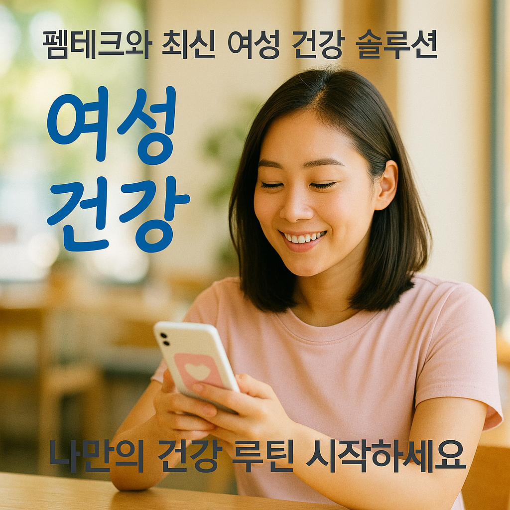 [4편] 여성 건강의 새로운 물결! 펨테크와 최신 여성 건강 솔루션