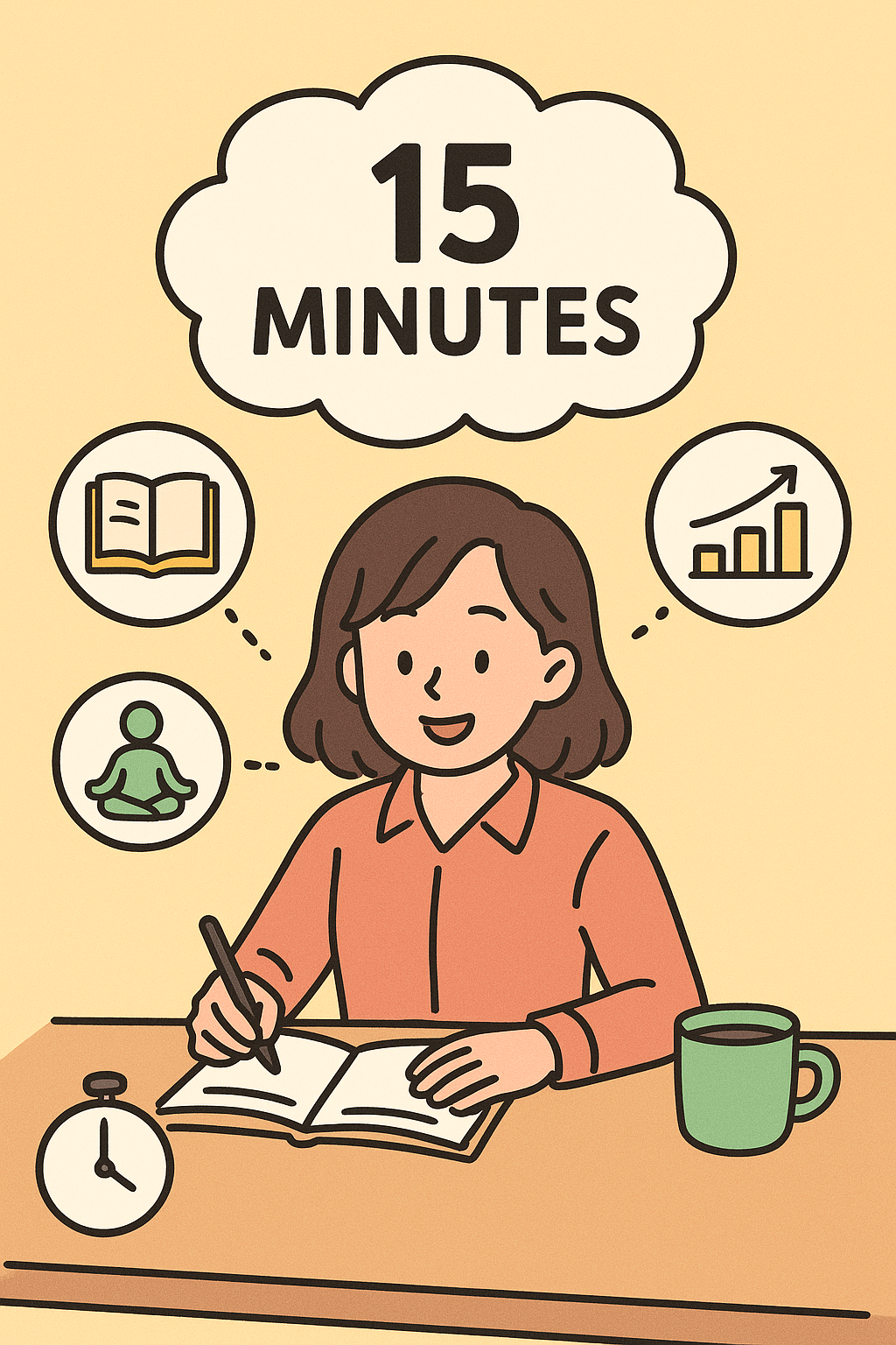 하루 15분 투자로 나를 더 효율적으로 성장시키는 방법