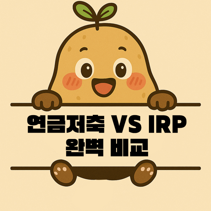 연말정산 청년 직장인 절세 필수 가이드  연금저축 vs IRP 완벽 비교 포스트 썸네일