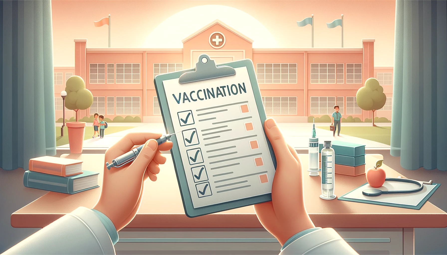 새학기 예방접종