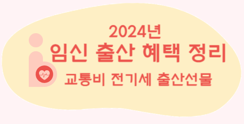 임신 출산 혜택