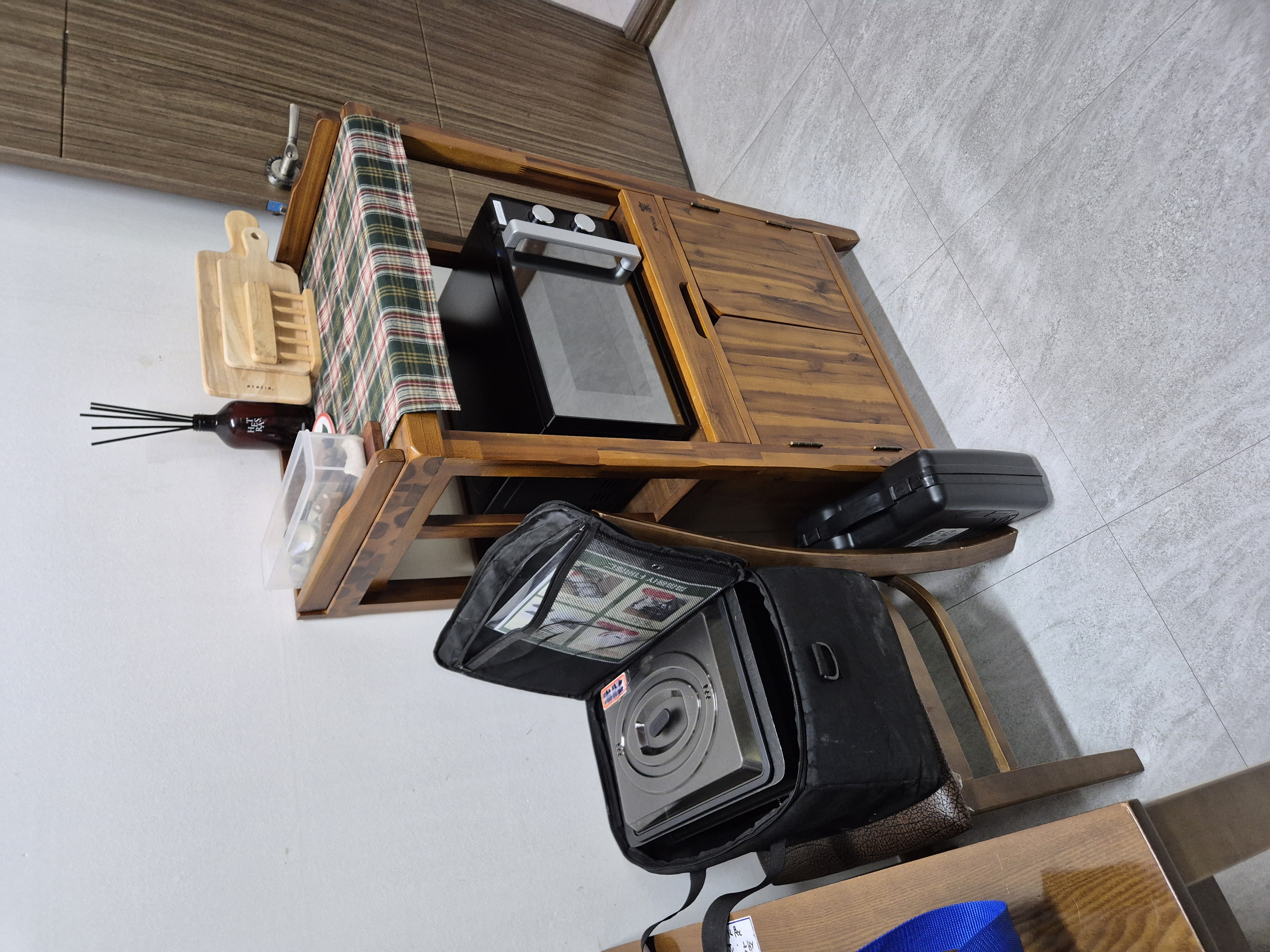 B시트 별채 주방에 전기그릴