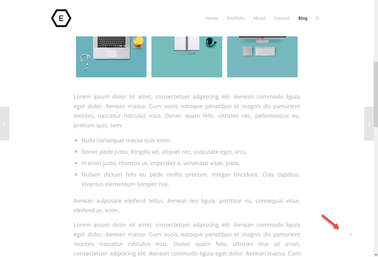 엔폴드 테마 위로 가기 버튼 스타일 변경하기 / 제거하기