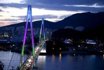 여수 돌산대교 야경 명소 BEST3 야경 명소 주차장 위치_4