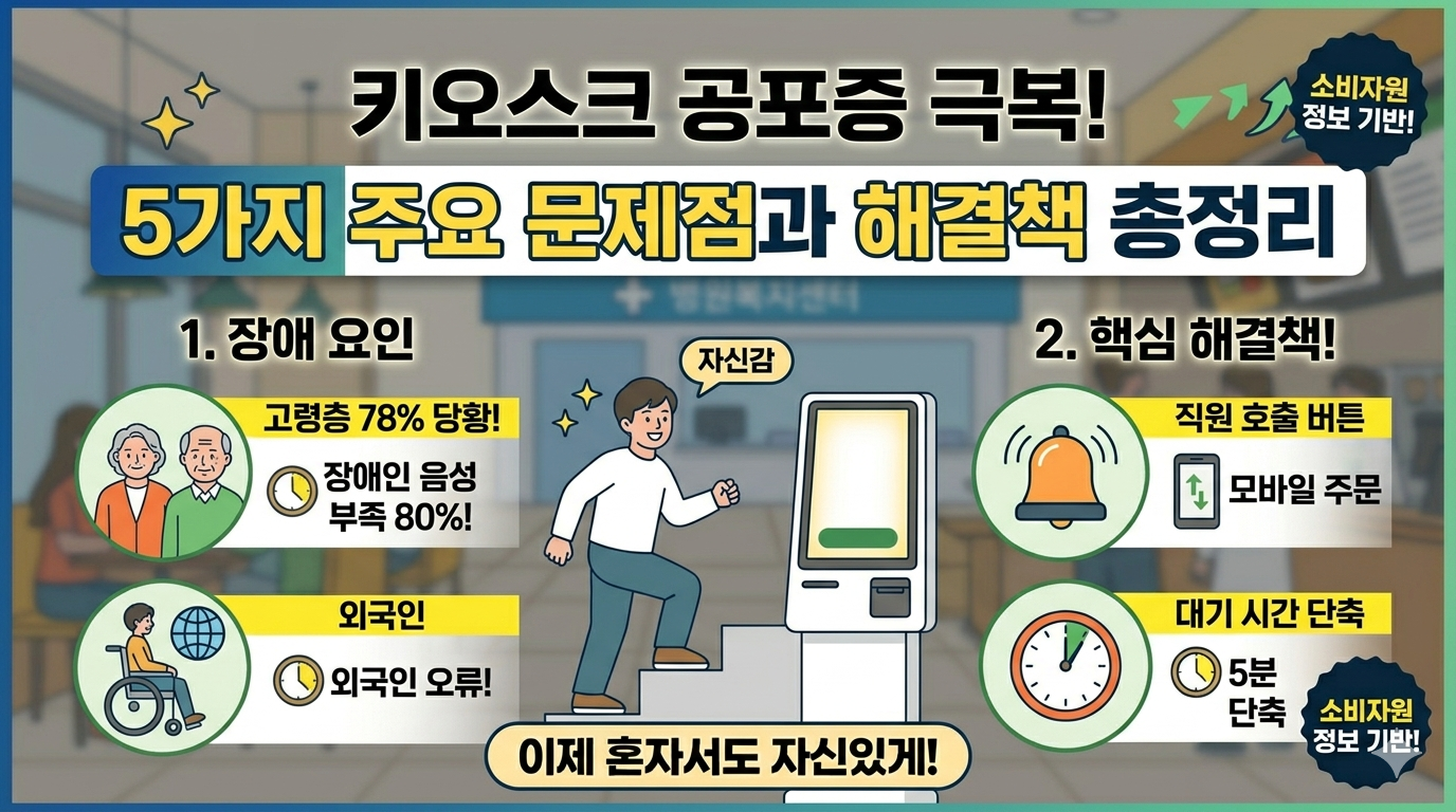 키오스크 문제점