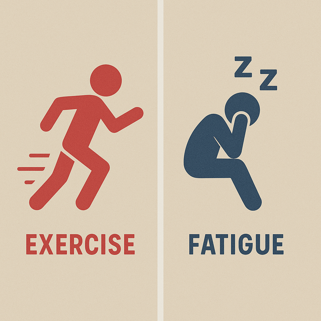운동, 휴식, 피로에 더 좋은 건?