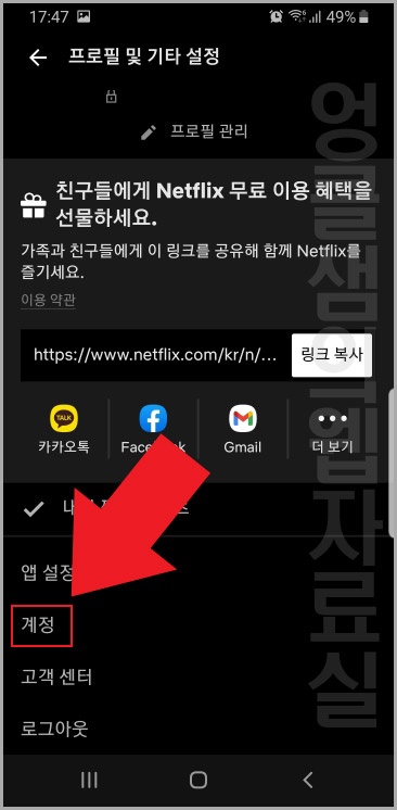 넷플릭스 계정