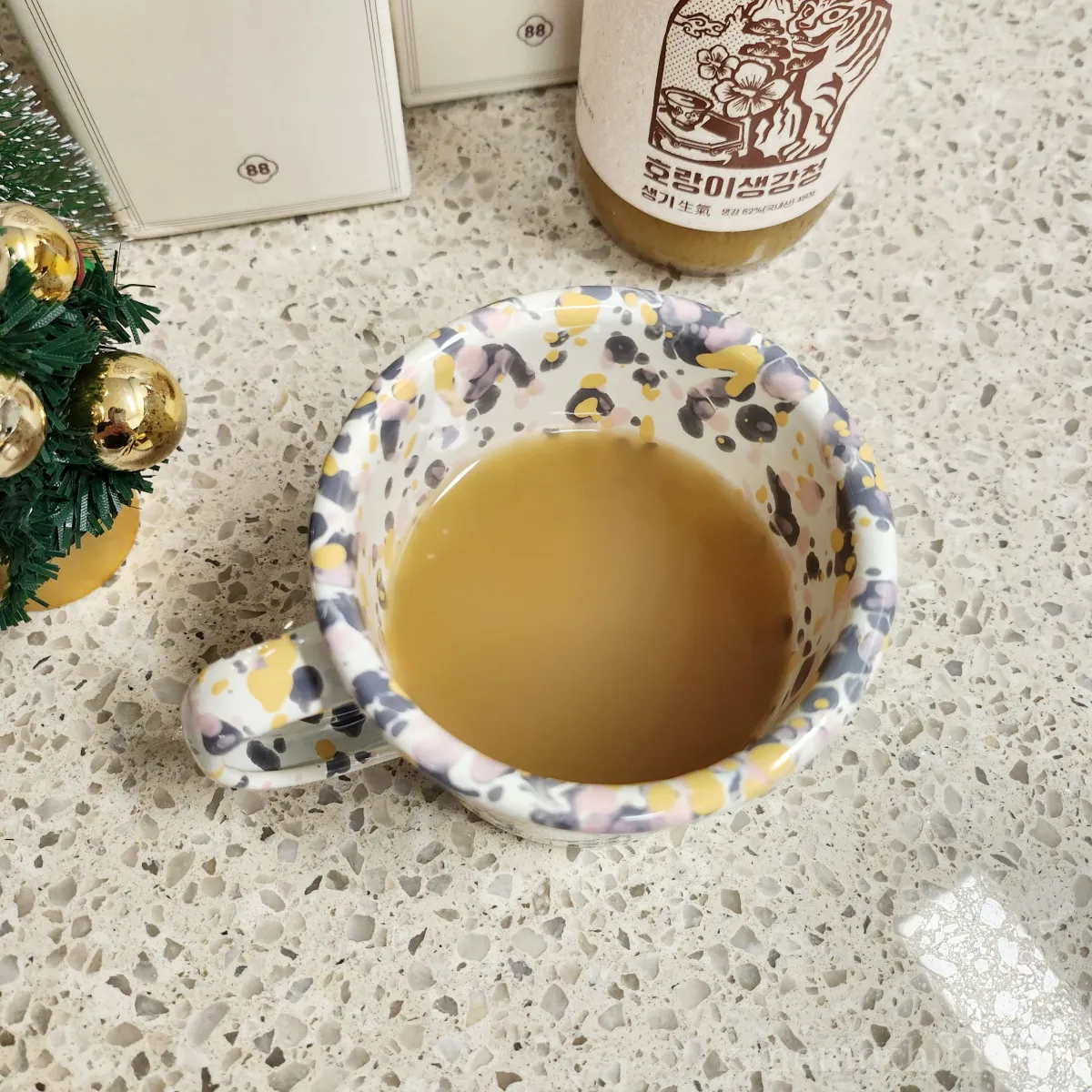 팔팔호랑이-생강차