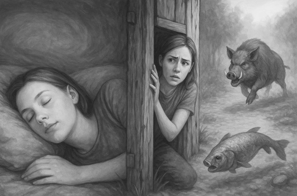 누군가 쫓아오는 꿈 / 도망 꿈 해몽 총정리(최신)