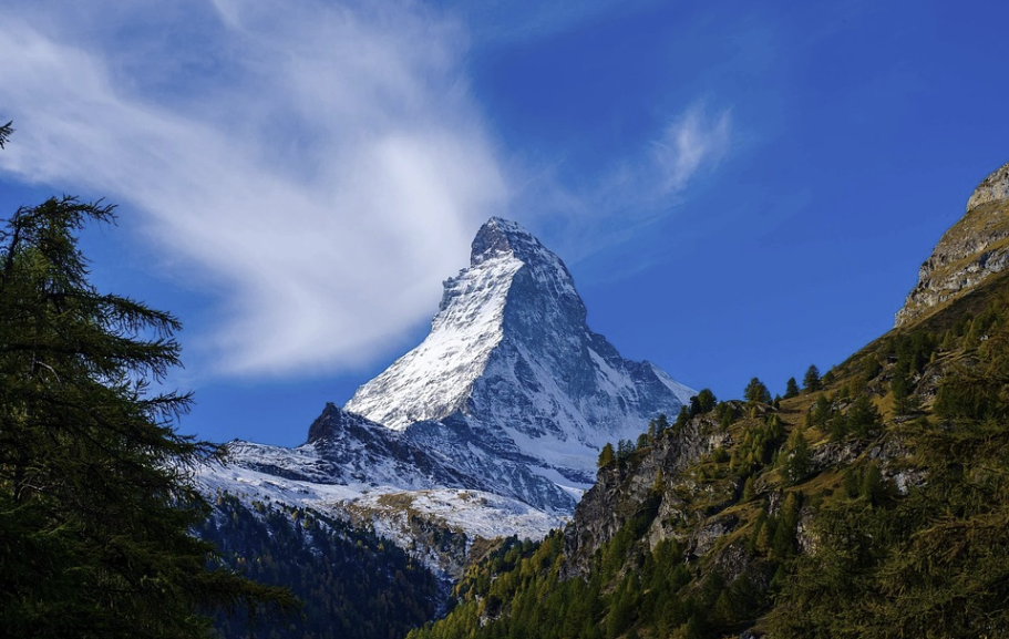 산,눈,자연 겨울 알프스 산맥