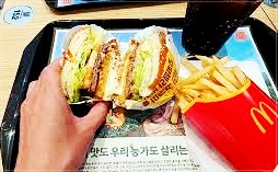 익산 모짜렐라 버거 익산의 향기