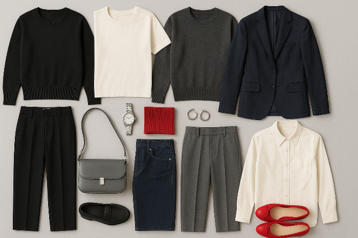 베이스와 포인트를 분리한 감정기반 캡슐 옷장