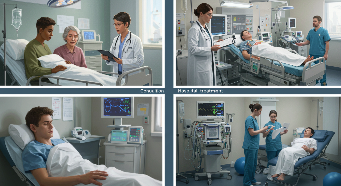 부산 종합병원 진료 중